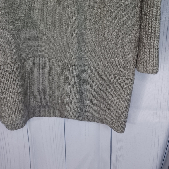 Zara turtleneck neck long sleeve oversized long sweater - Picture 10 of 12